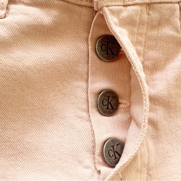 Calvin Klein Girl’s Jeans Distressed Shorts Size 14 - Picture 6 of 9